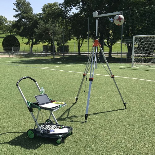 Retest football - Vessy - 2021 c3s contrôle des sols sportifs suisse - expert réglementation installations sportives terrain de sport sols surfaces indoor et outdoor