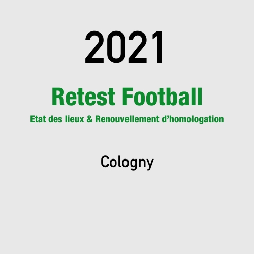 2021 Retest Terrain de Foot Coligny c3s contrôle des sols sportifs suisse - expert réglementation installations sportives terrain de sport sols surfaces indoor et outdoor Maître d'oeuvre SportFloor