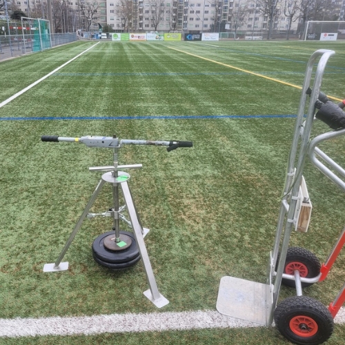 Retest Football - Etat des lieux et renouvellement d'homologation - Genève 2023 c3s contrôle des sols sportifs suisse - expert réglementation installations sportives terrain de sport sols surfaces indoor et outdoor